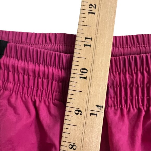 2023 Reebok‎ Retro Style Pink & Black Nylon Parachute Jogger Wind Pants XS - Picture 8 of 12